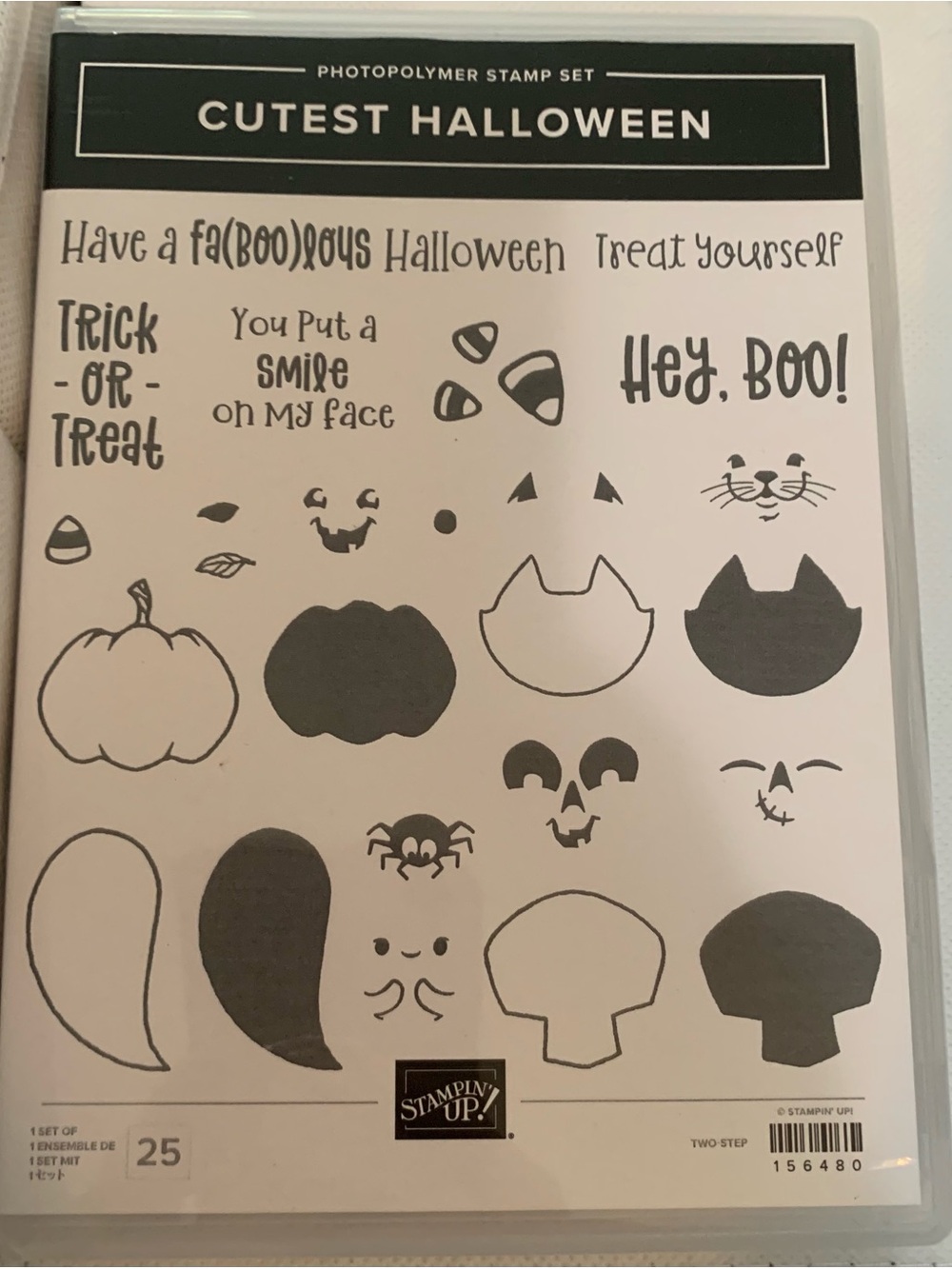 Stampin' Up! Cutest Halloween Kids Costume Stamp Set